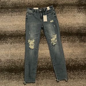 Judy blue destroyed jeans